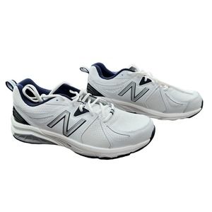 New Balance Shoes Mens Size 9.5 D 857v2 White Navy Brand New With Box MX857WN2